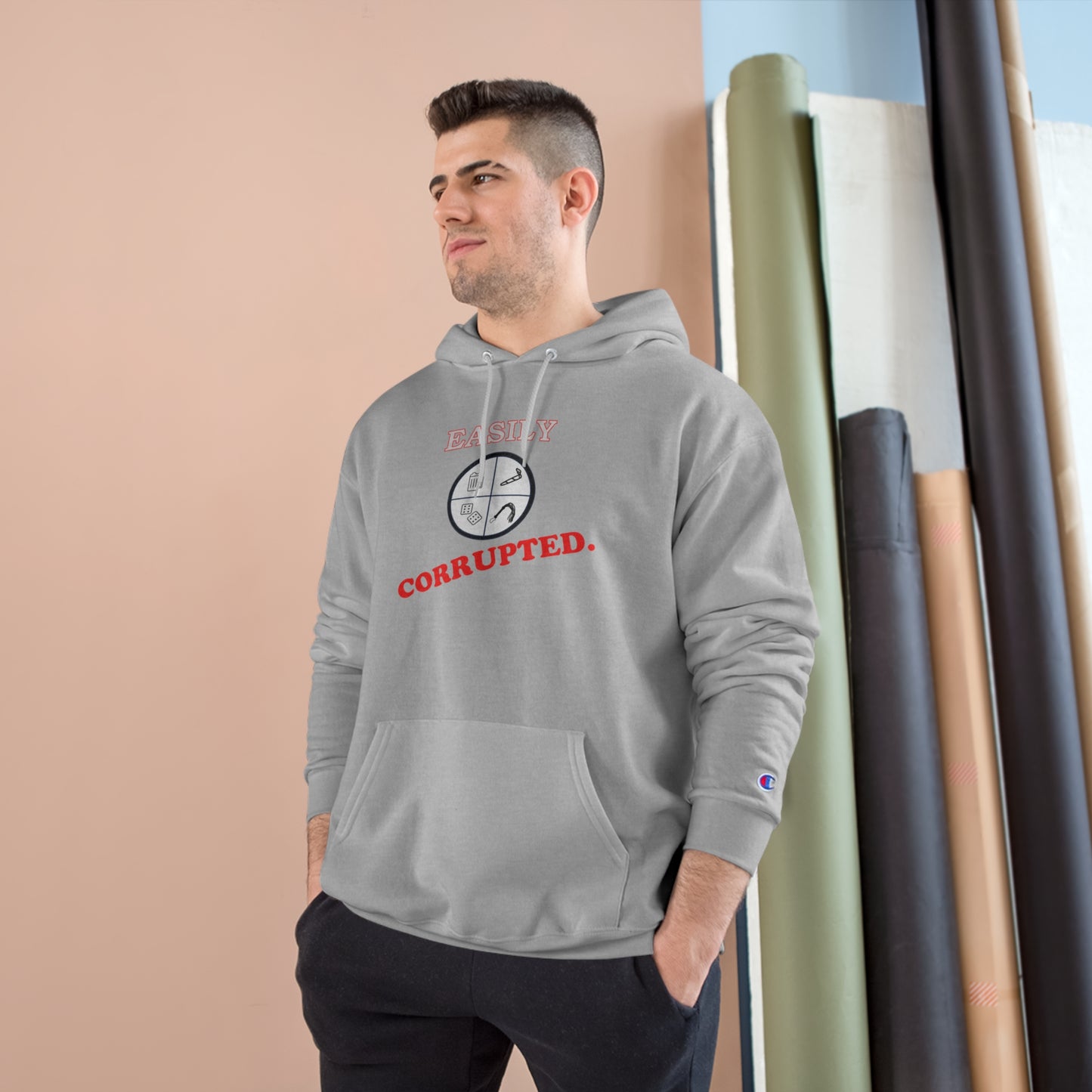 Easily Corrupted Champion Hoodie