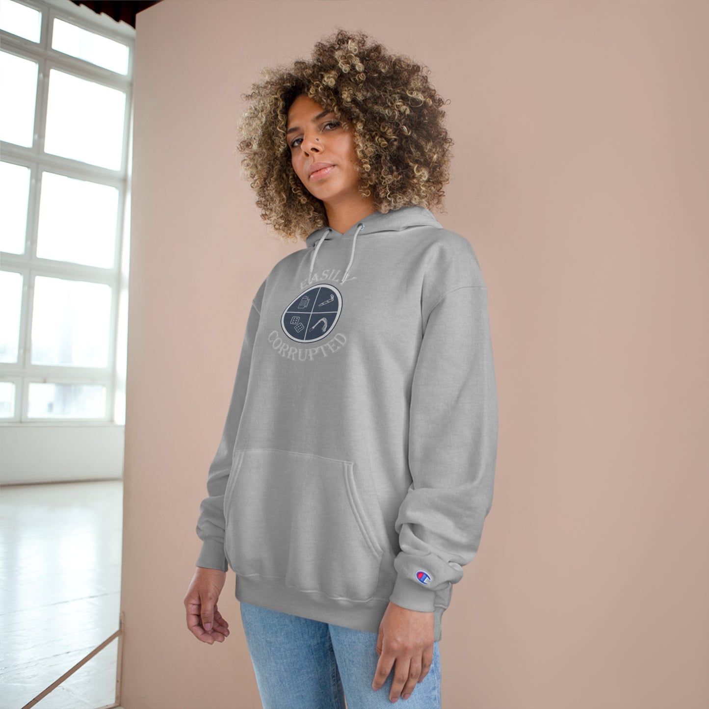 Easily Corrupted Champion Hoodie 2