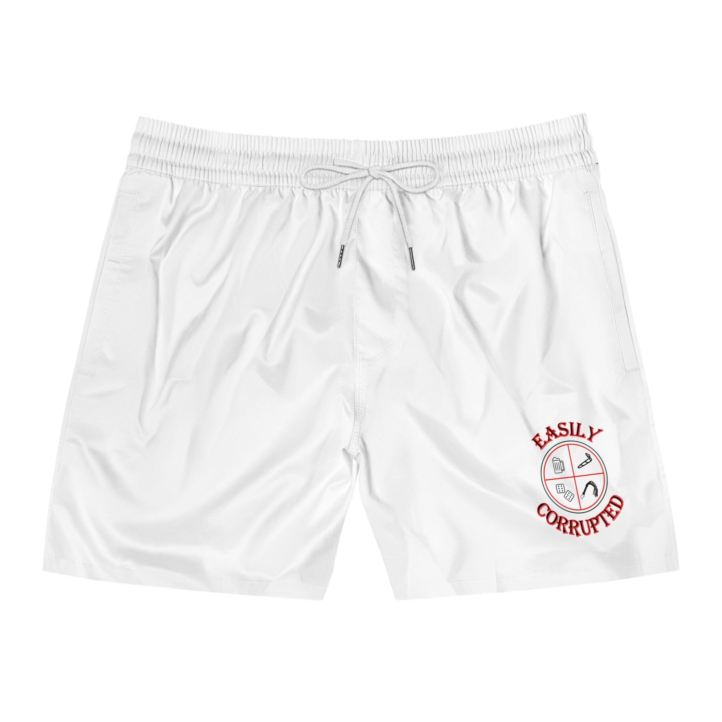 Easily Corrupted Men's Mid-Length Swim Shorts
