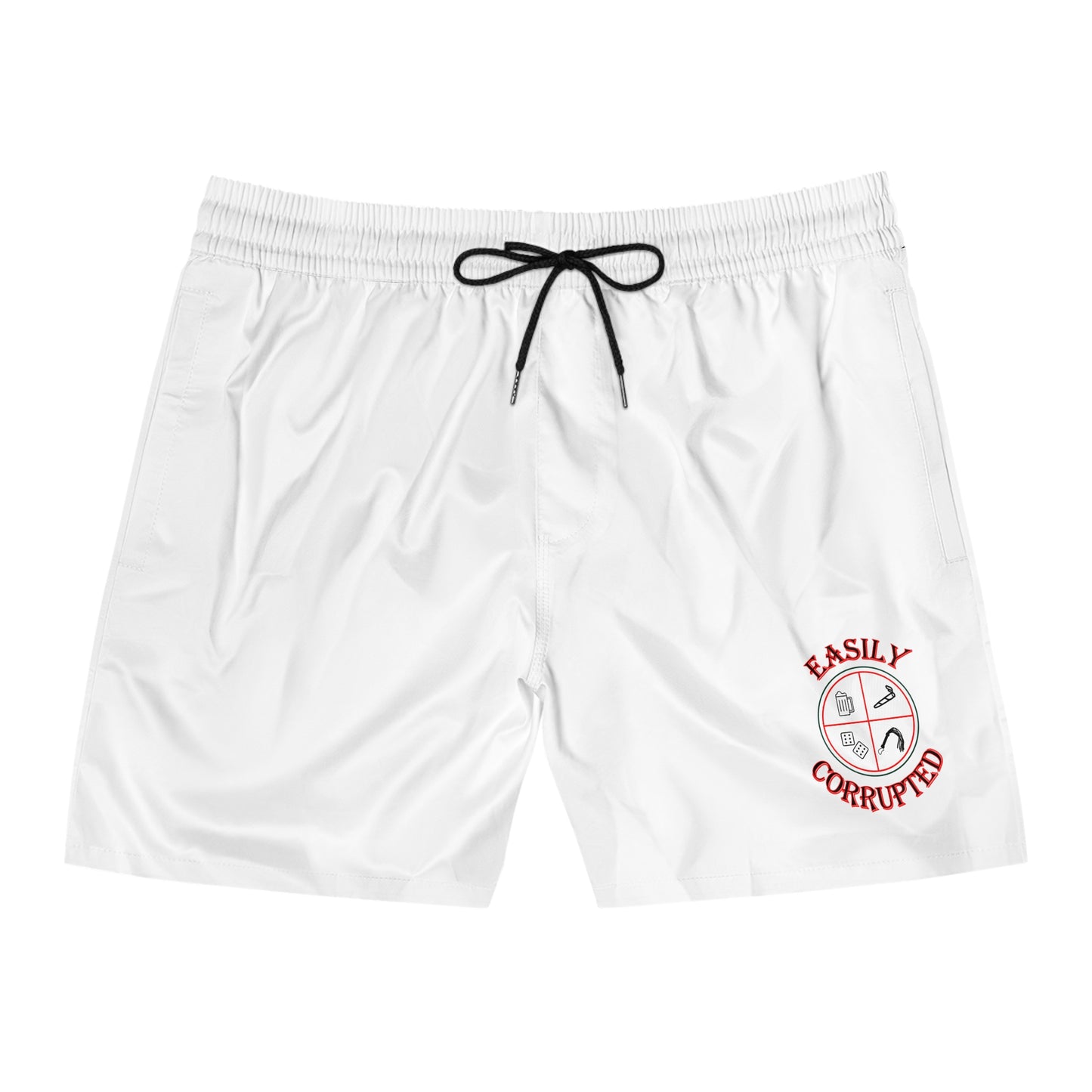 Easily Corrupted Men's Mid-Length Swim Shorts