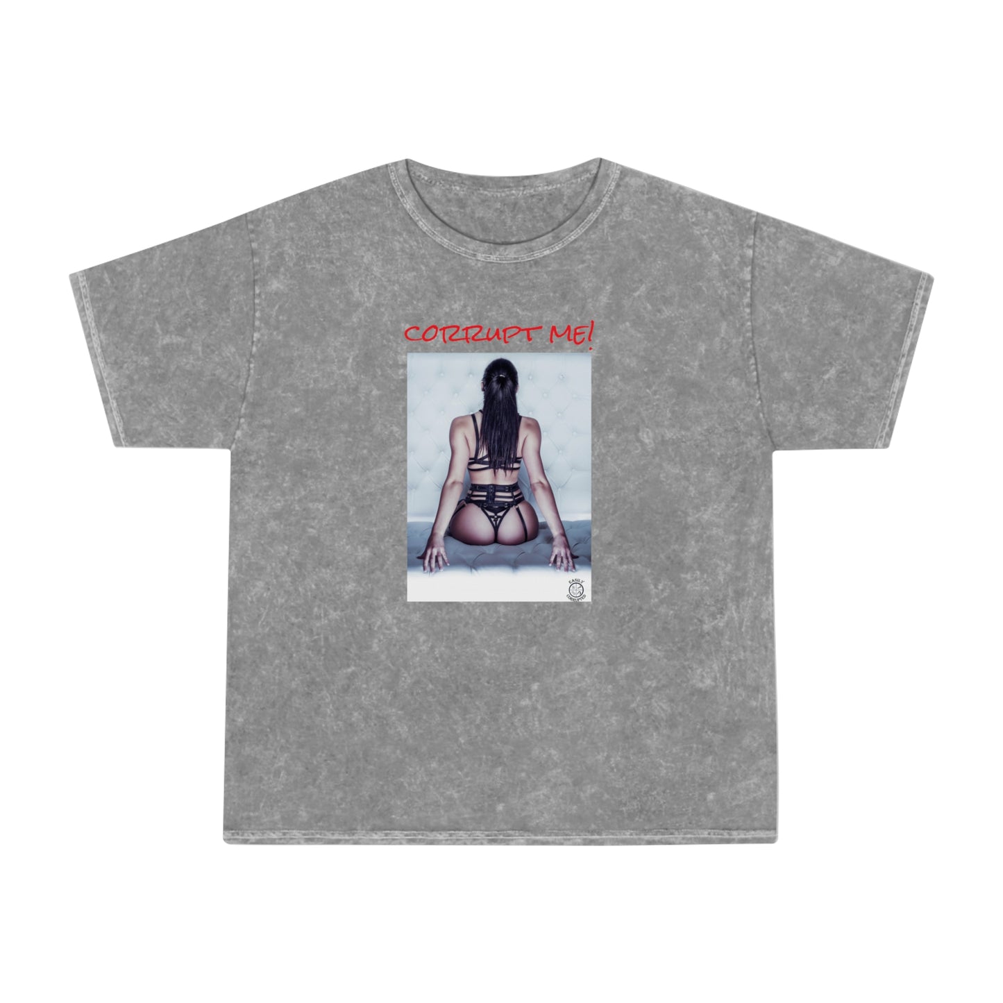 Corrupt Me! Mineral Wash T-Shirt by Easily Corrupted