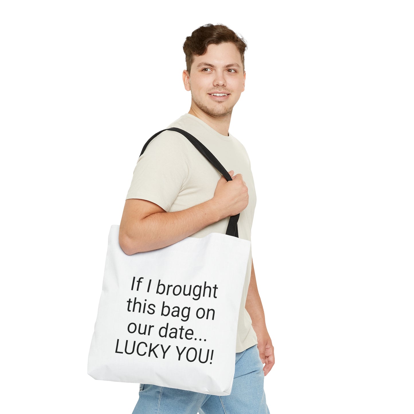 Lucky You! Tote Bag by Easily Corrupted