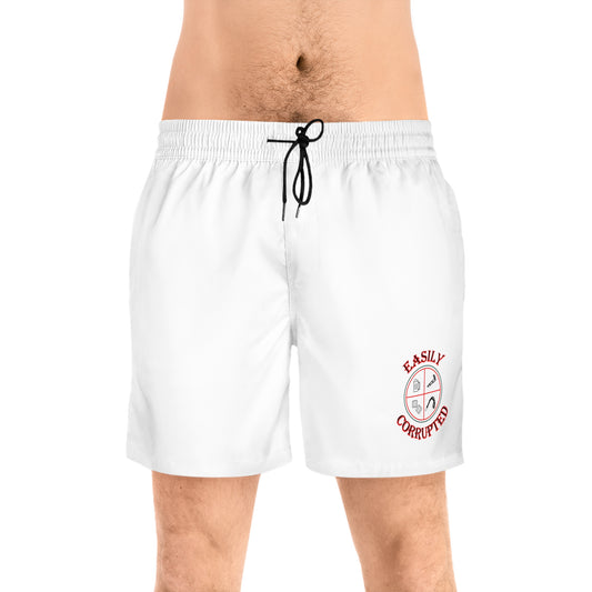 Easily Corrupted Men's Mid-Length Swim Shorts