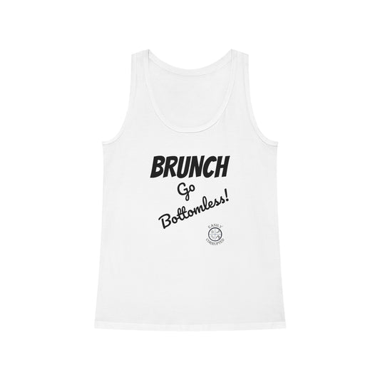 BRUNCH Go Bottomless Women's Tank Top by Easily Corrupted