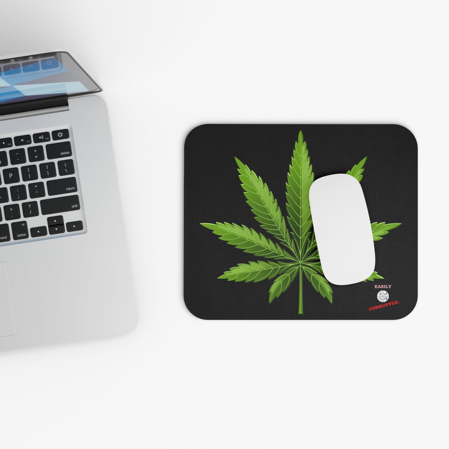 Weed Mouse Pad (Rectangle) by Easily Corrputed