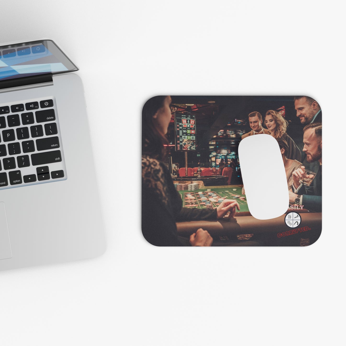 Gambling Mouse Pad (Rectangle) by Easily Corrupted