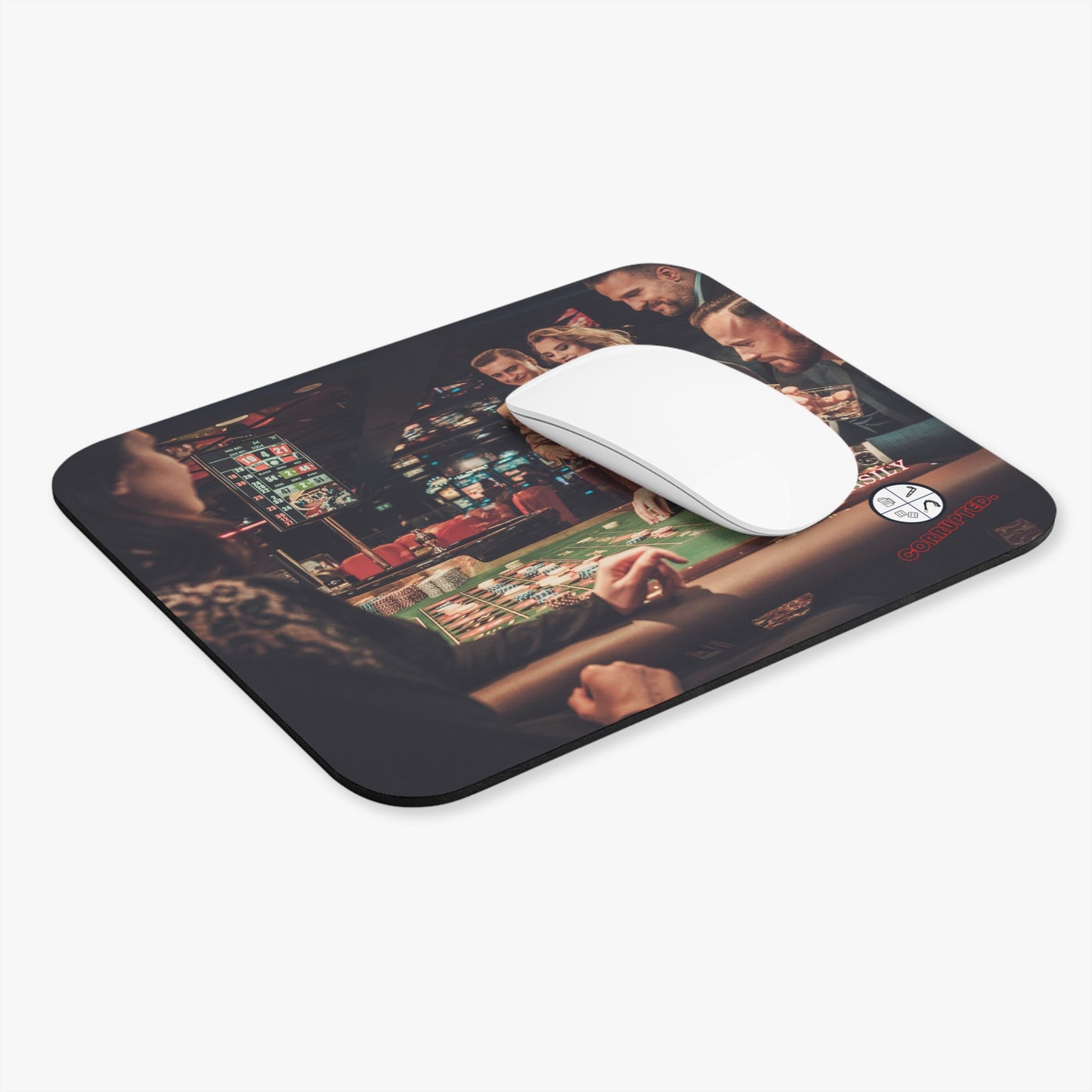 Gambling Mouse Pad (Rectangle) by Easily Corrupted