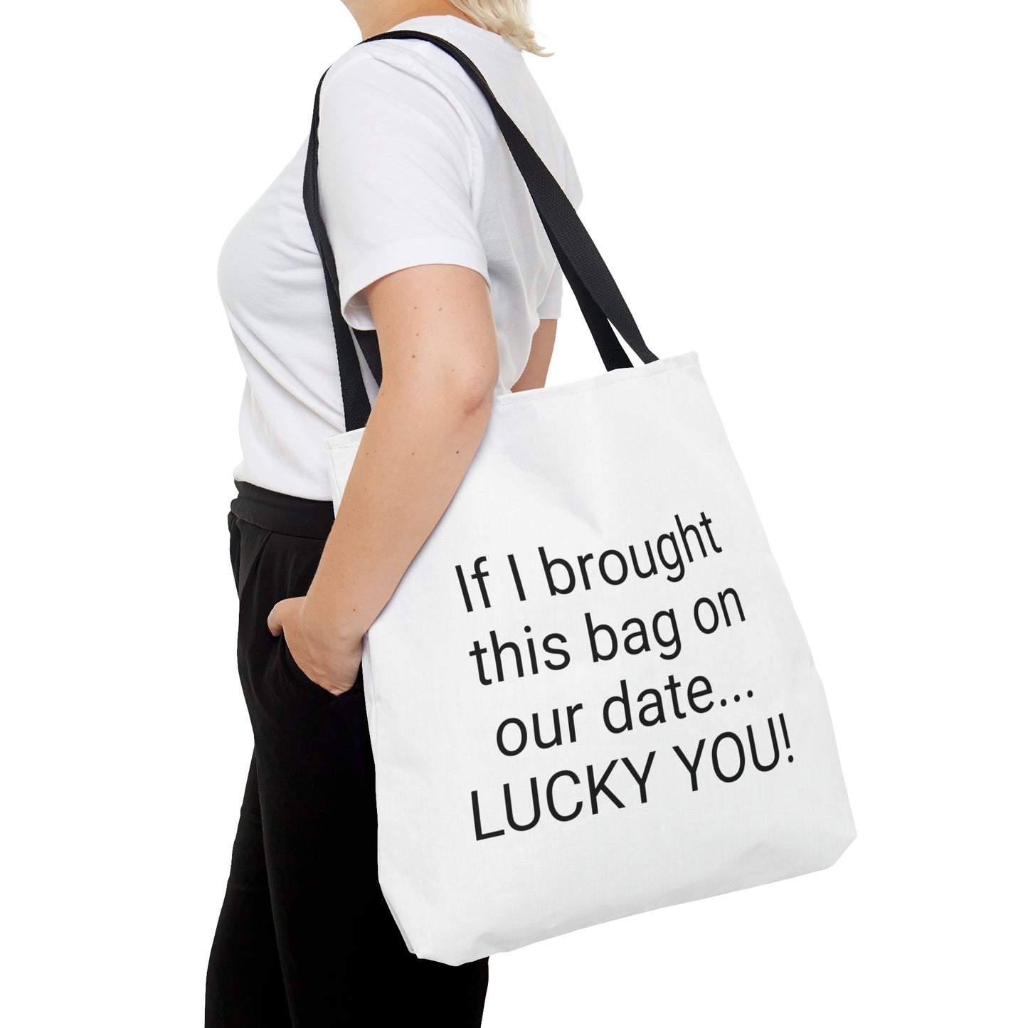 Lucky You! Tote Bag by Easily Corrupted