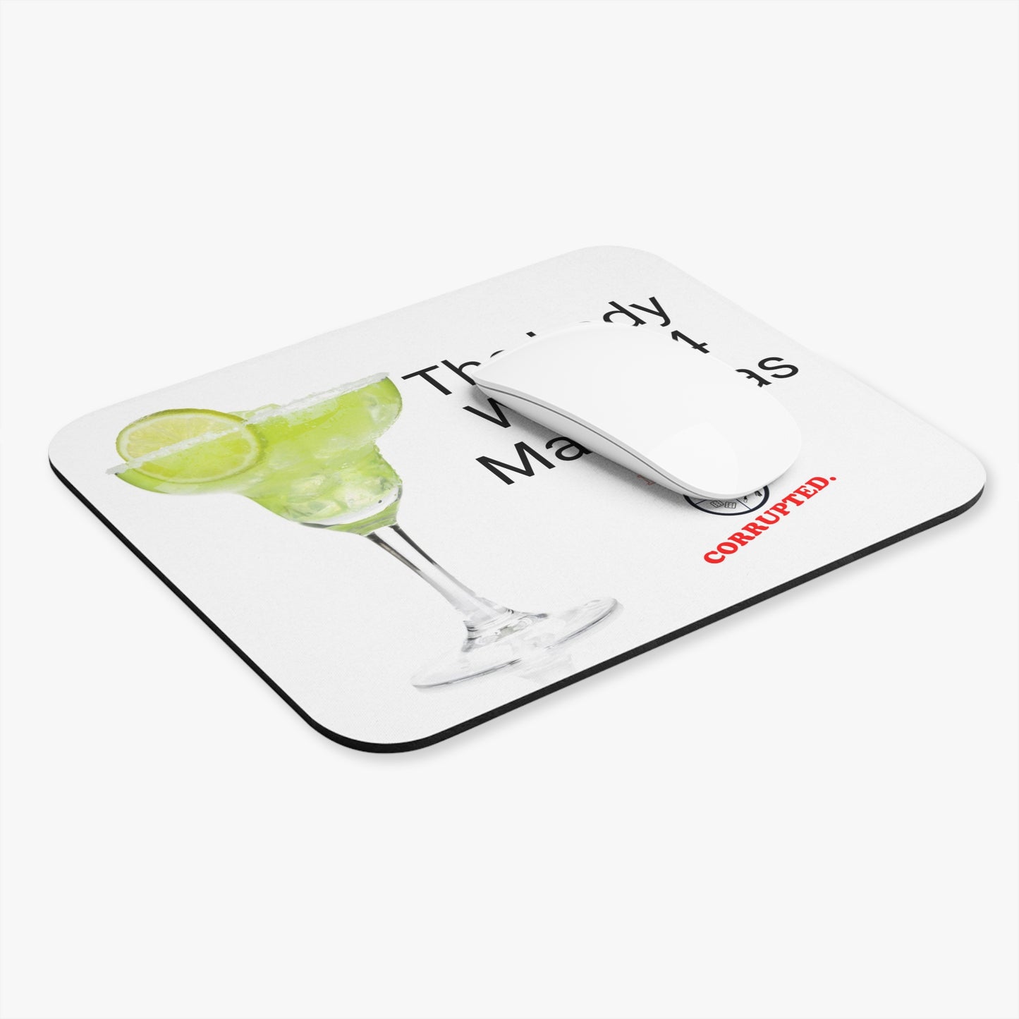 Four Margaritas Mouse Pad (Rectangle) by Easily Corrupted