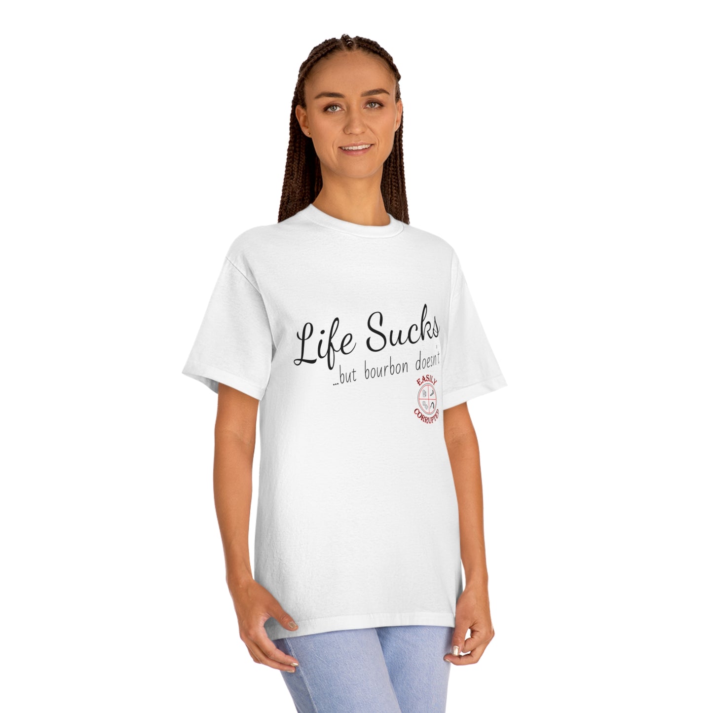 Life Sucks Unisex Classic Tee by Easily Corrupted