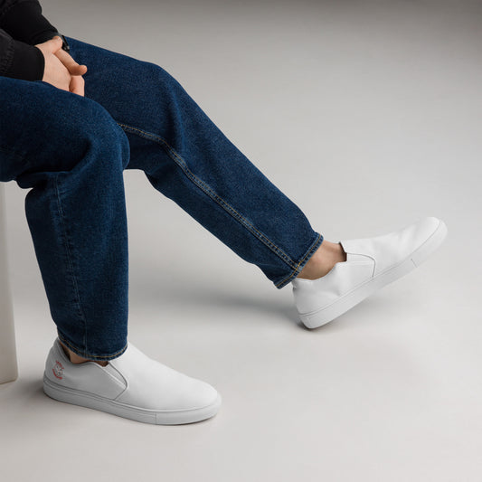 Easily Corrupted Men’s slip-on canvas shoes