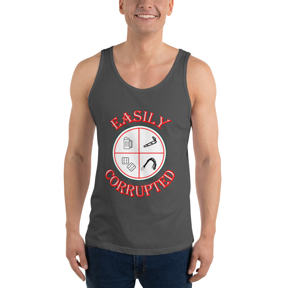 Easily Corrupted Unisex Tank Top