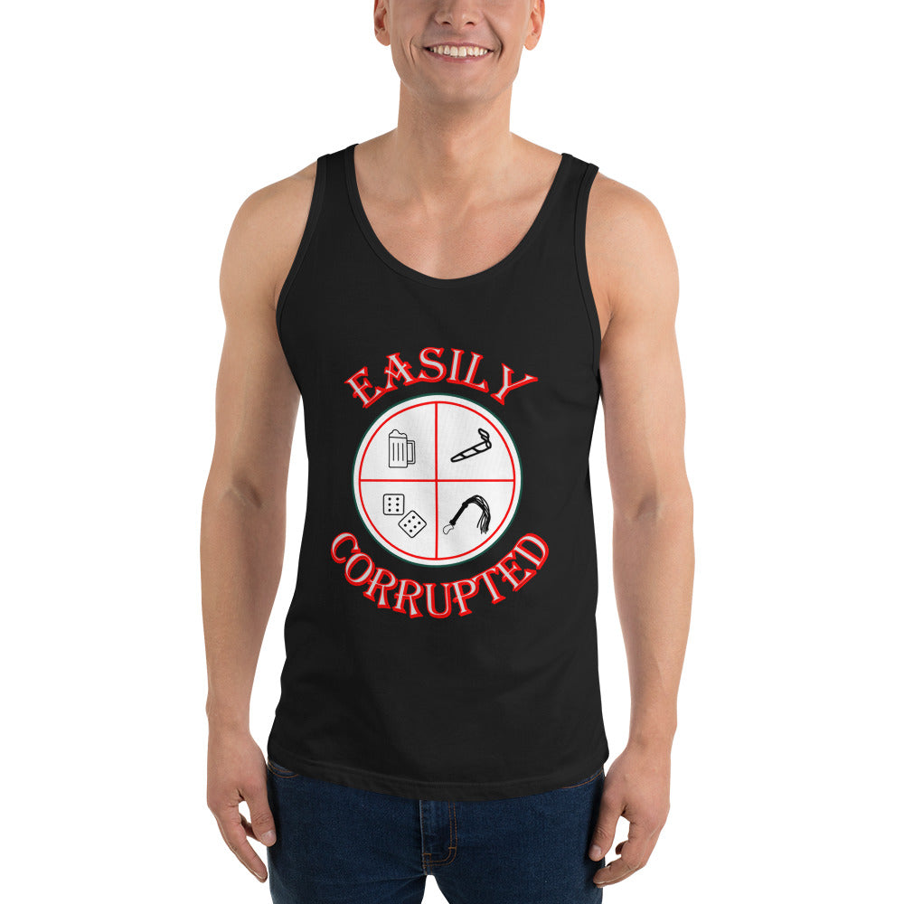 Easily Corrupted Unisex Tank Top