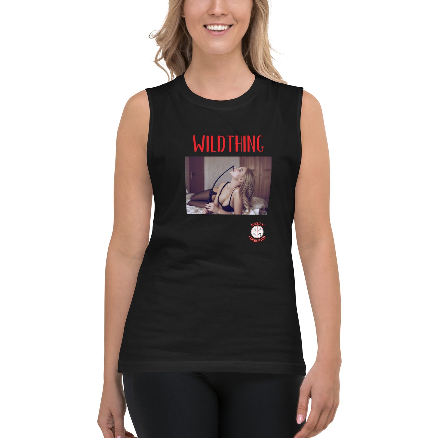 Wild Thing Muscle Shirt by Easily Corrupted