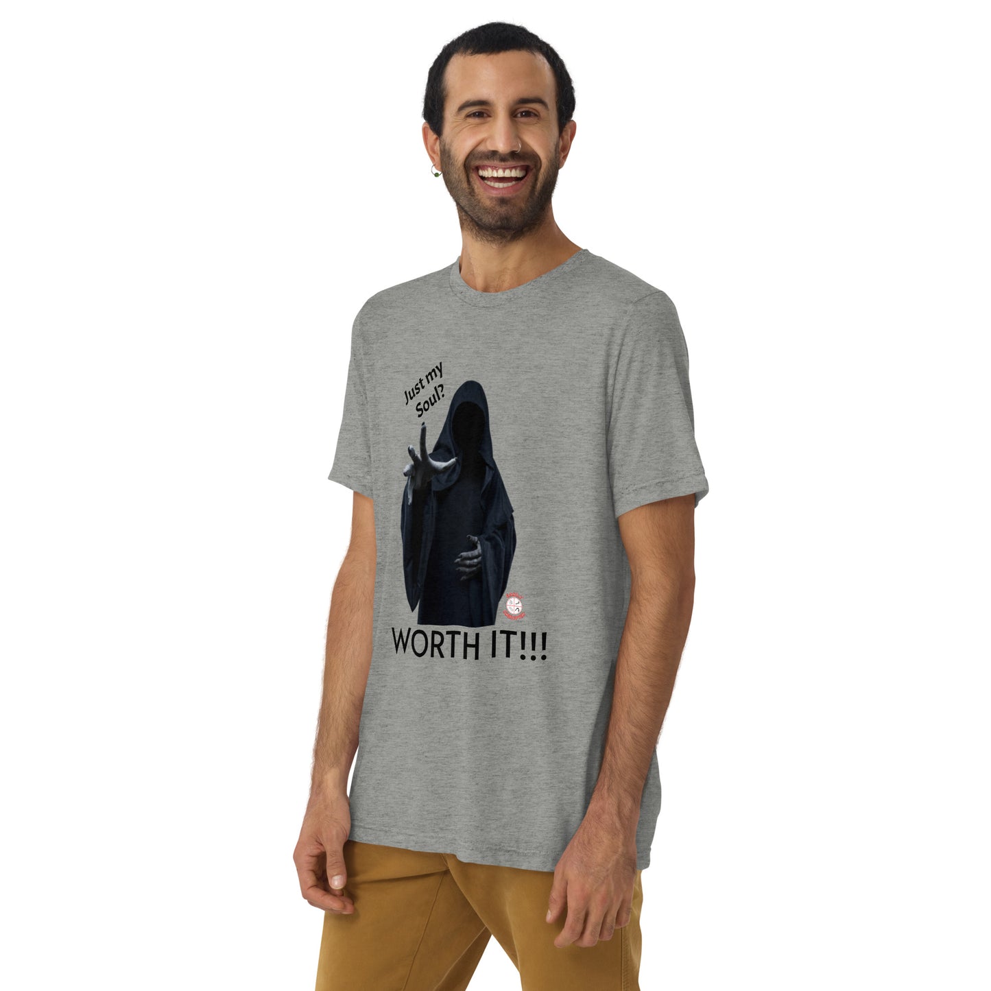 Just My Soul? Worth It! t-shirt by Easily Corrupted