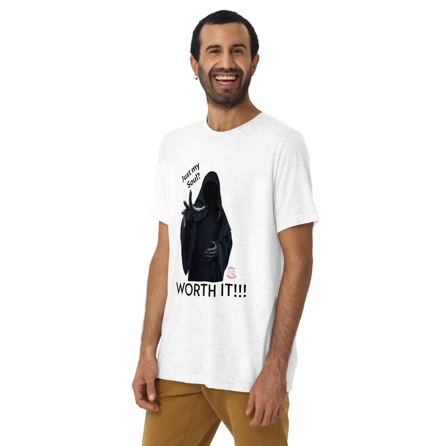 Just My Soul? Worth It! t-shirt by Easily Corrupted