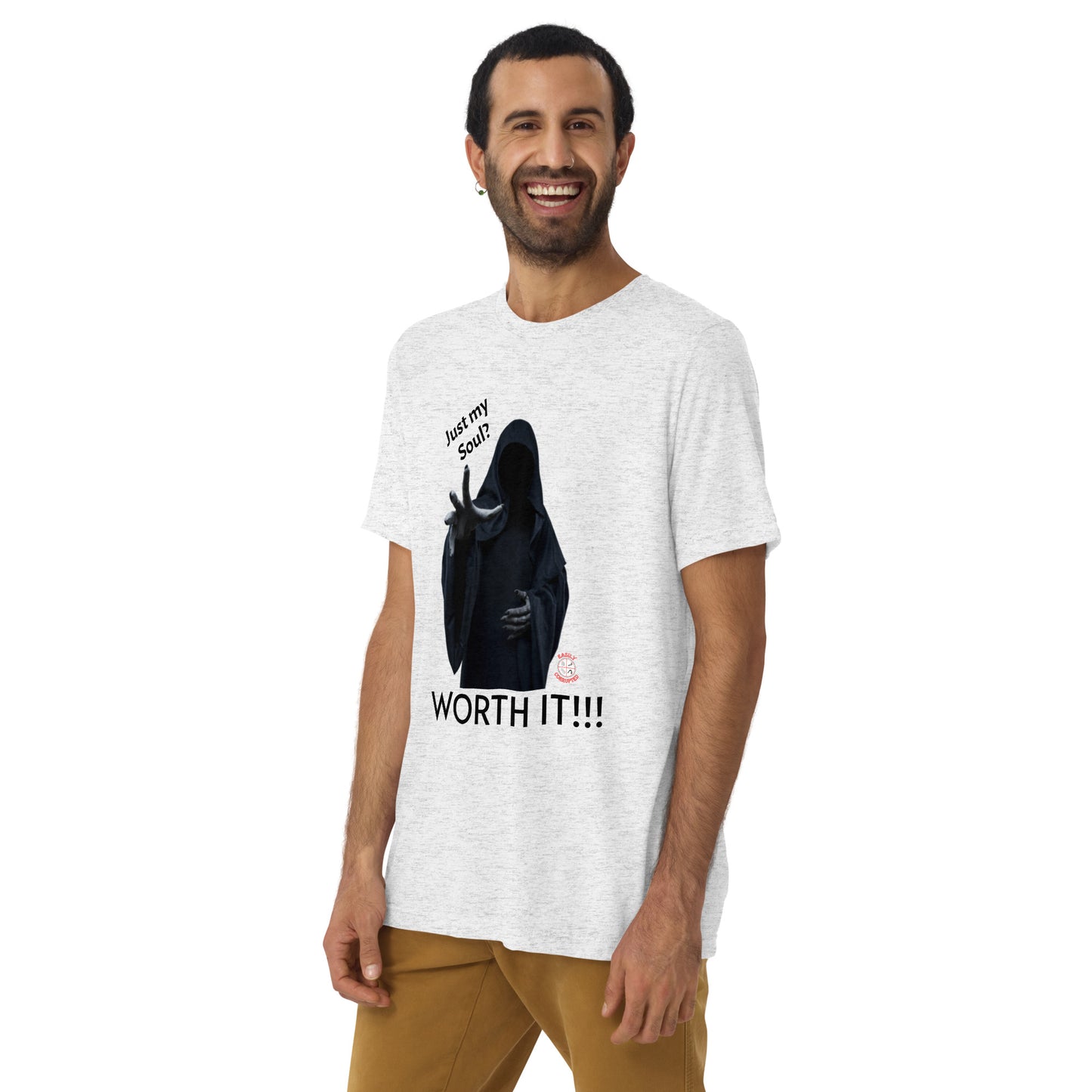 Just My Soul? Worth It! t-shirt by Easily Corrupted